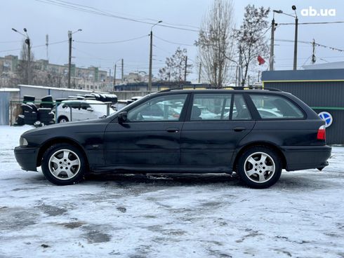 BMW 5 серия 2001 черный - фото 8