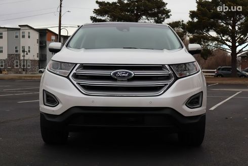 Ford Edge 2018 белый - фото 2