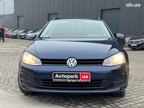 Volkswagen Golf 2014 синий - фото 7