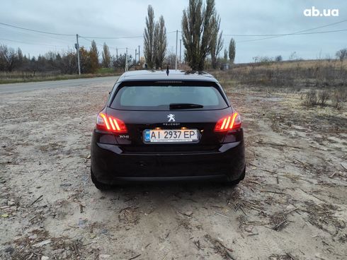 Peugeot 308 2015 черный - фото 7