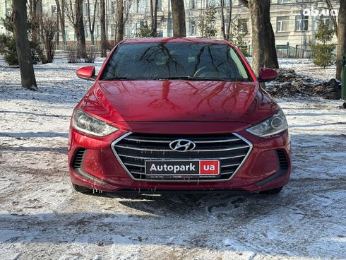 Hyundai Elantra 2017 красный - фото 2