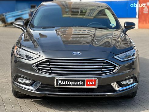 Ford Fusion 2018 серый - фото 2