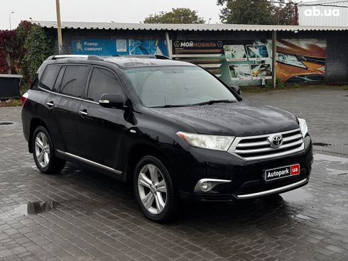 Toyota Highlander 2012 черный - фото 8