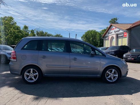 Opel Zafira 2007 серый - фото 4