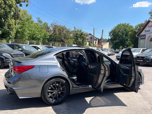 Infiniti Q50 2015 серый - фото 21