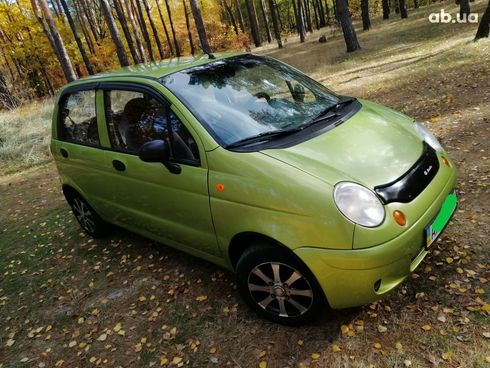 Daewoo Matiz 2006 зеленый - фото 2