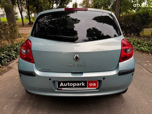 Renault Clio 2007 синий - фото 8