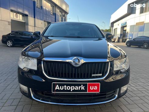 Skoda Superb 2013 черный - фото 2