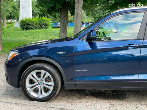 BMW X3 2016 синий - фото 17