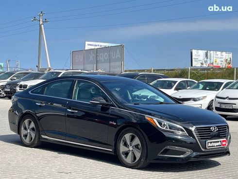 Hyundai Sonata 2015 черный - фото 4