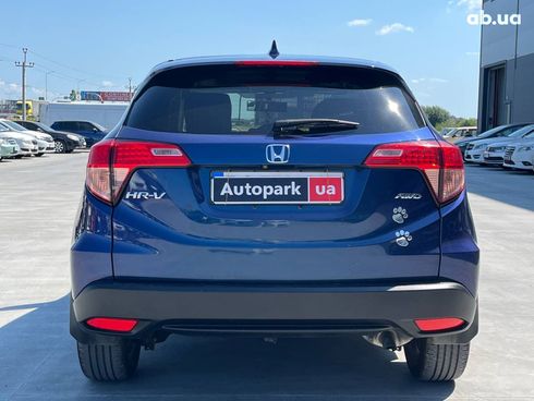 Honda HR-V 2017 синий - фото 45