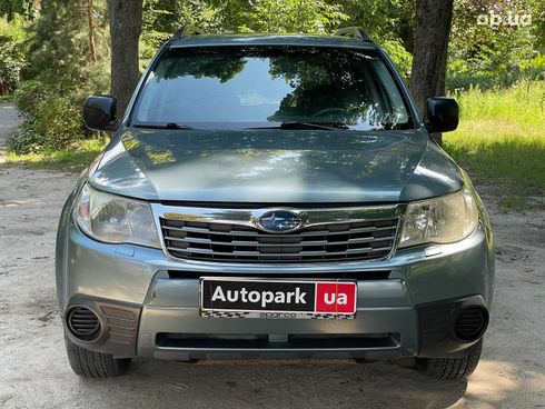 Subaru Forester 2008 зеленый - фото 3