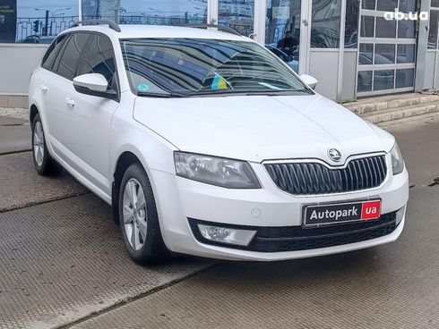 Skoda Octavia 2014 белый - фото 22