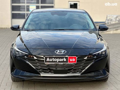 Hyundai Elantra 2022 черный - фото 2