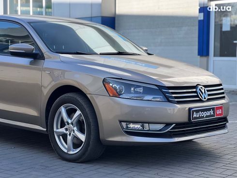 Volkswagen passat b7 2014 бежевый - фото 4