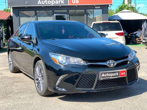 Toyota Camry 2017 черный - фото 3