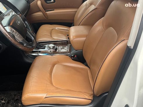Infiniti QX80 2017 белый - фото 55