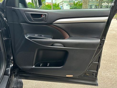 Toyota Highlander 2015 черный - фото 23