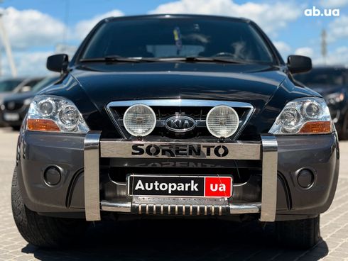 Kia Sorento 2008 черный - фото 2