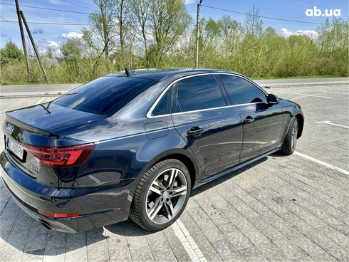 Audi A4 2017 синий - фото 2