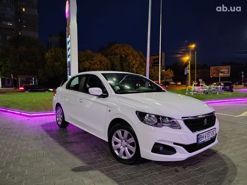 Peugeot 301 2017 белый - фото 3