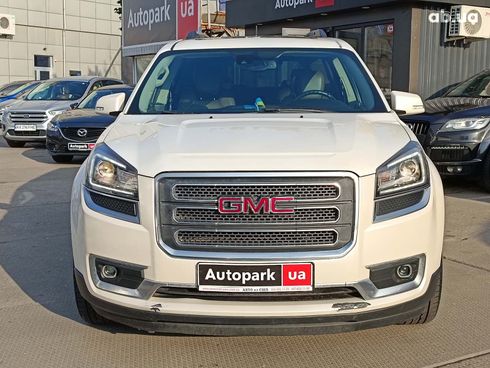 GMC Acadia 2015 белый - фото 2