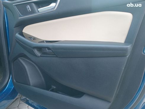 Ford Edge 2019 синий - фото 15