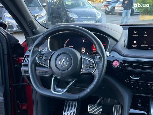 Acura MDX 2023 красный - фото 82
