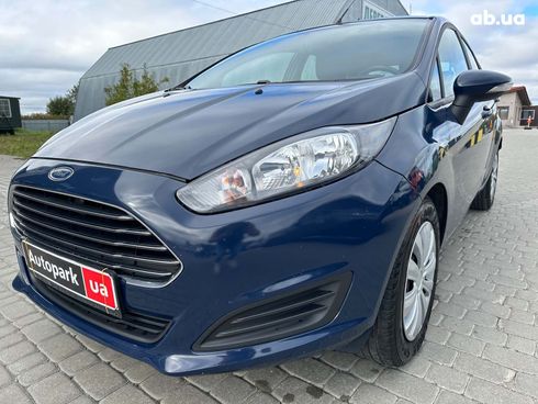 Ford Fiesta 2014 синий - фото 28