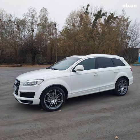 Audi Q7 2008 белый - фото 5