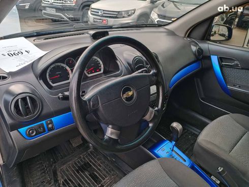 Chevrolet Aveo 2007 синий - фото 19