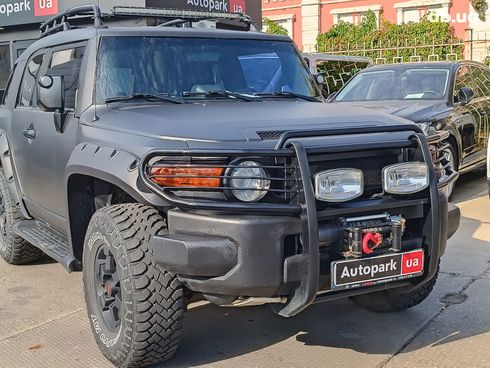 Toyota FJ Cruiser 2008 черный - фото 4