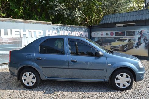 Renault Logan 2010 синий - фото 4