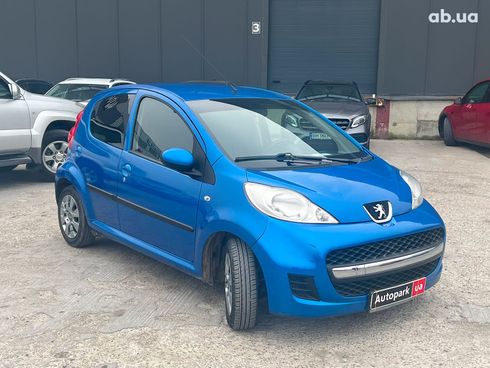 Peugeot 107 2011 синий - фото 12