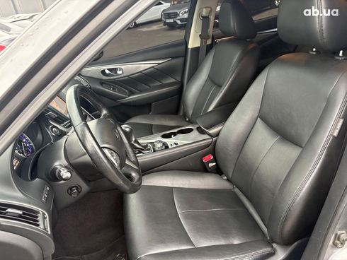 Infiniti Q50 2016 серый - фото 22