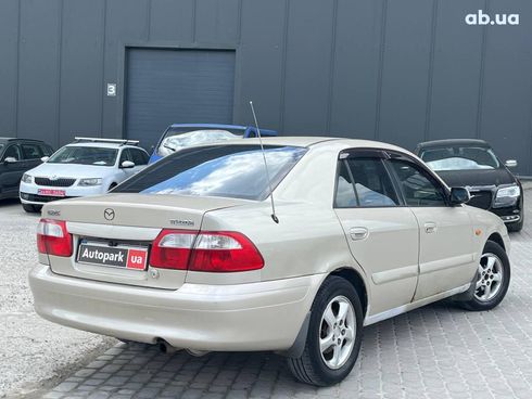 Mazda 626 2001 серый - фото 9