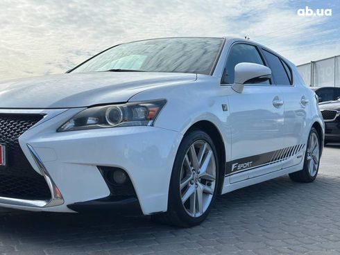 Lexus ct 200h 2016 белый - фото 3