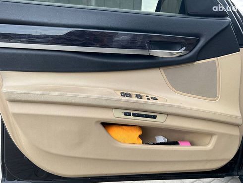 BMW 7 серия 2008 черный - фото 15