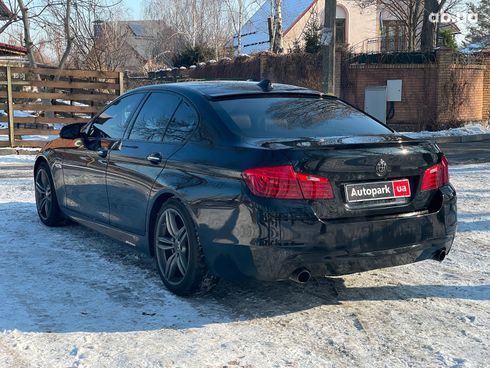 BMW 5 серия 2016 черный - фото 9