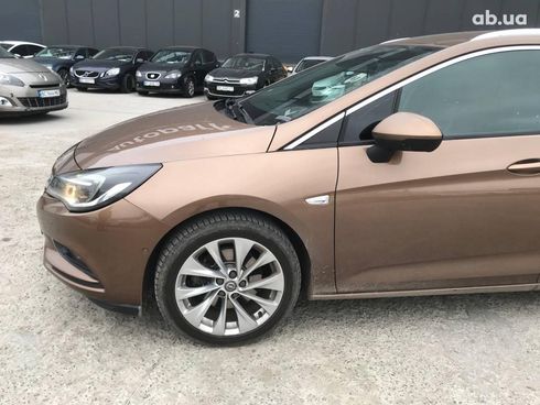 Opel Astra 2016 коричневый - фото 3