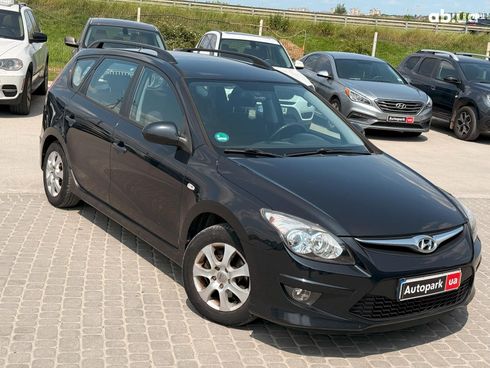 Hyundai i30 2010 черный - фото 3