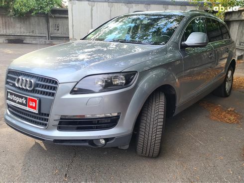 Audi Q7 2008 серый - фото 2