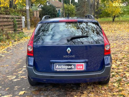Renault Megane 2005 синий - фото 7