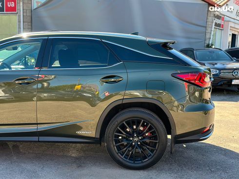 Lexus rx 450 h 2019 зеленый - фото 14