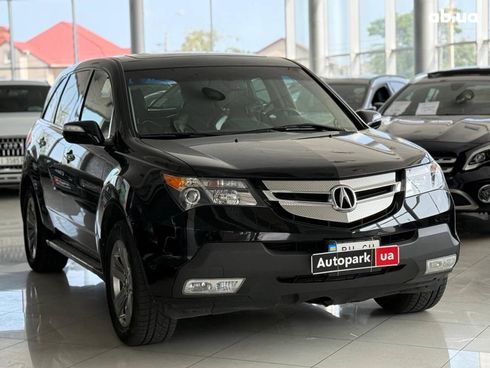 Acura MDX 2008 черный - фото 3