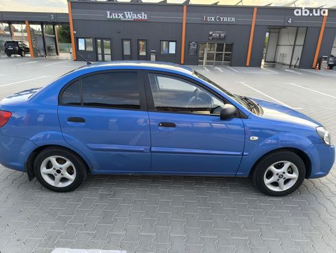 Kia Rio 2011 синий - фото 9