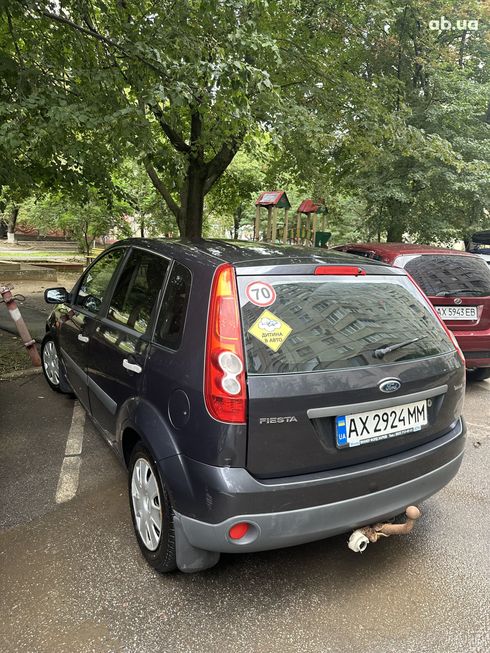 Ford Fiesta 2008 серый - фото 7