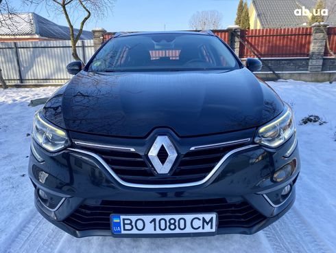 Renault Megane 2018 черный - фото 2