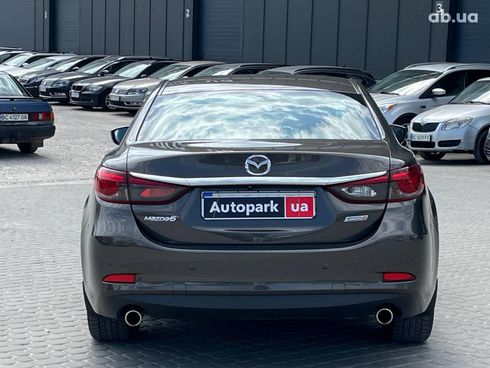 Mazda 6 2016 коричневый - фото 9