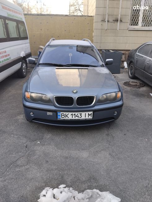 BMW 3 серия 2002 синий - фото 4